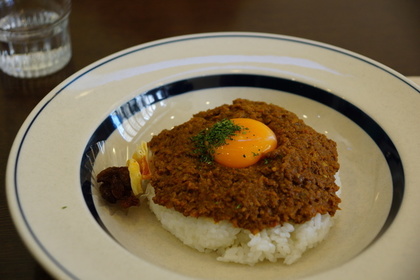 辛めのキーマカレー