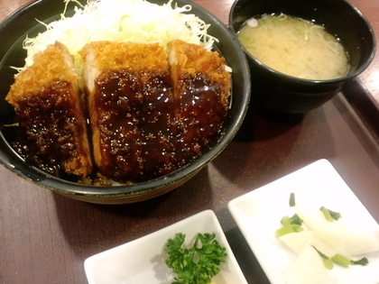 ソースカツ丼定食