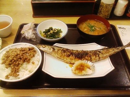 鯖の塩焼き